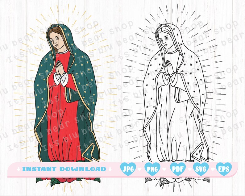 Free Free 262 Mother Mary Svg SVG PNG EPS DXF File