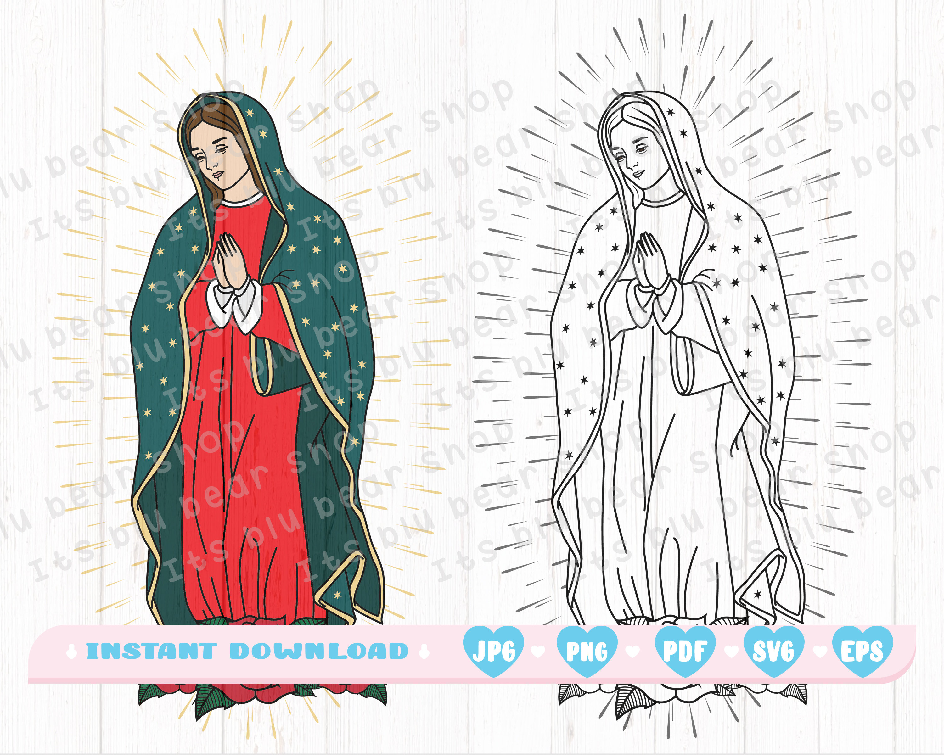 Free Free 135 Mother Mary Svg SVG PNG EPS DXF File