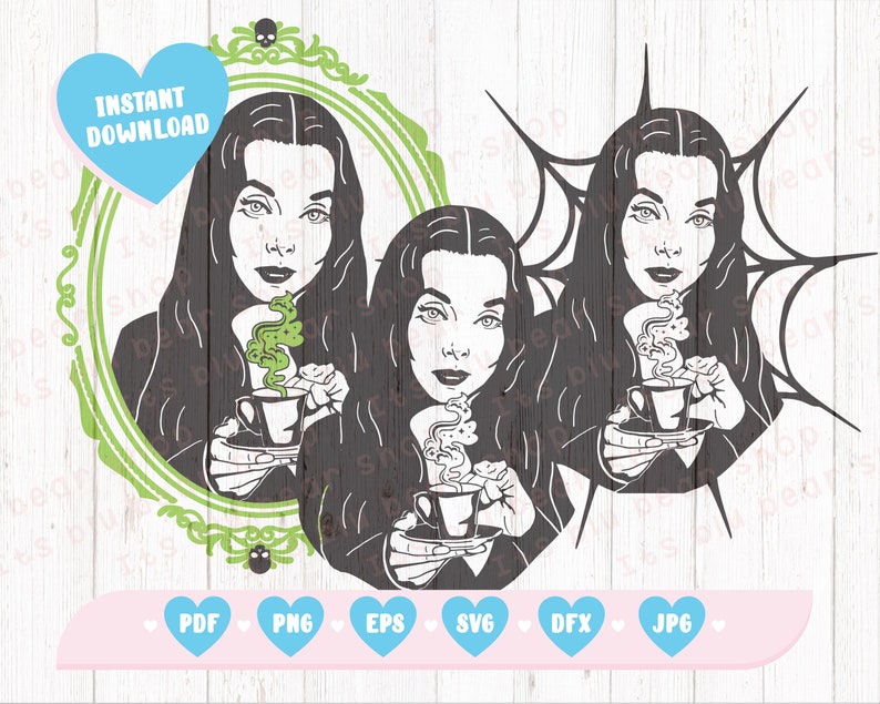 Download Morticia Addams SVG Halloween svg files addams family cut ...