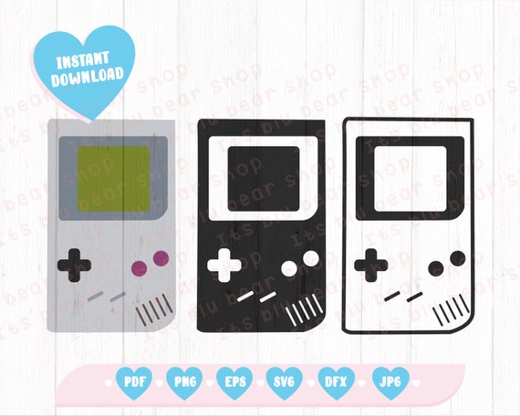 Download Gameboy Svg Nintendo Svg Game Boy Svg Gamer Svg 90s Svg Etsy