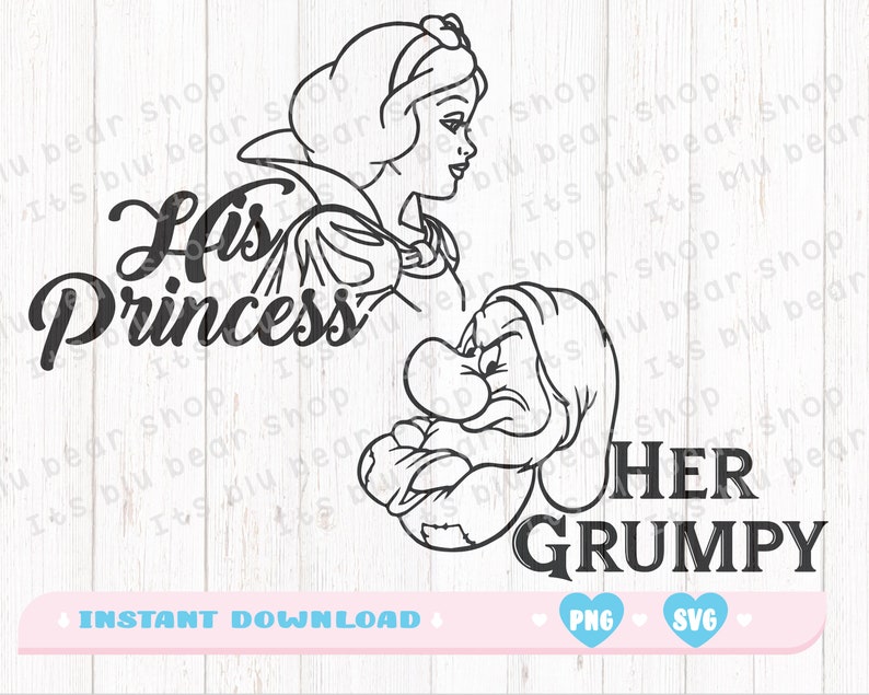 Download Her Grumpy Svg Cricut File Snow White Svg Cricut File | Etsy