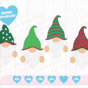 Elf Svg Santas Little Helpers SVG Christmas Svg Digital Download for Cricut, Silhouette and more