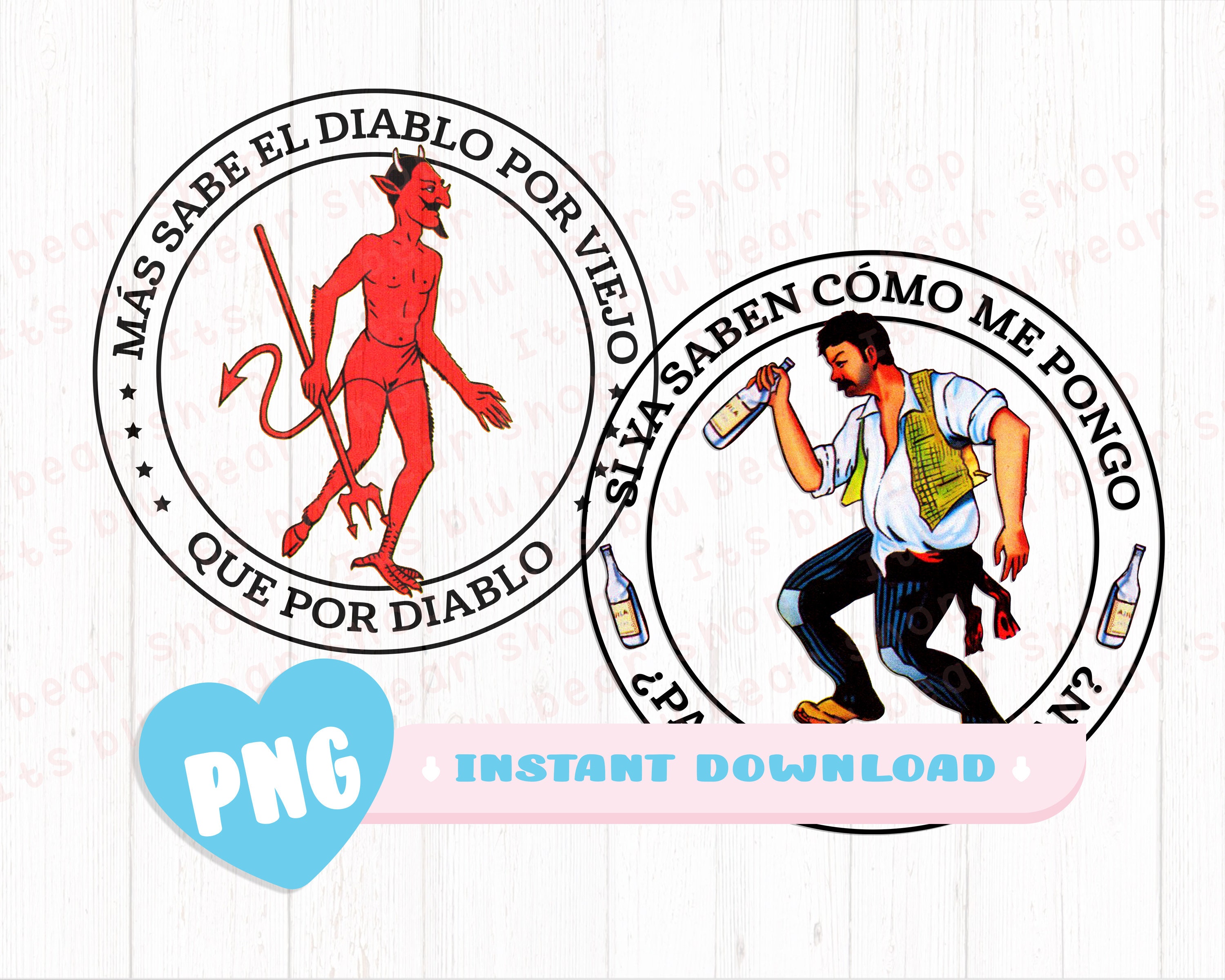 EL Borracho Png El Diablito Png Bundle Png Loteria Png - Etsy