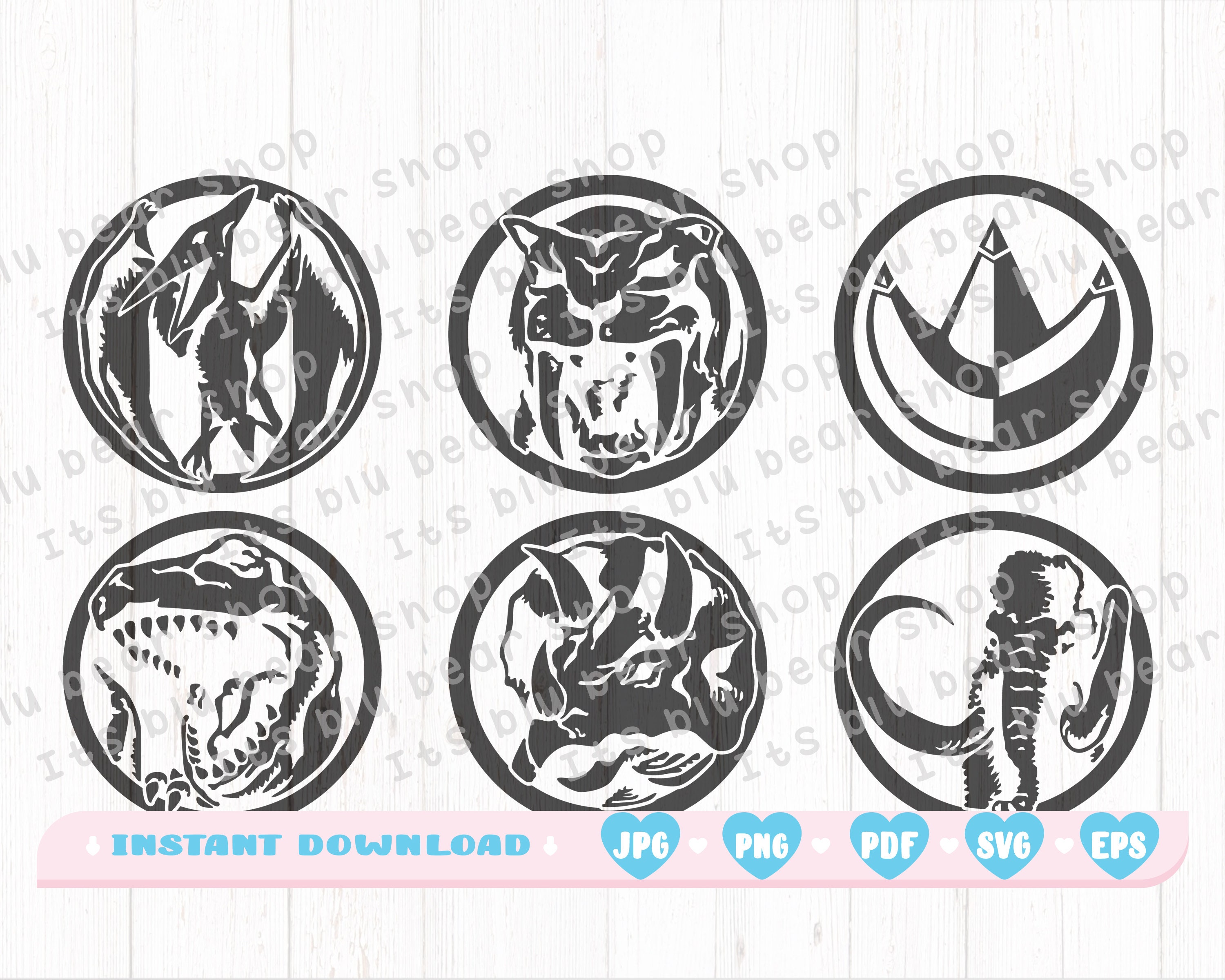 Mighty Morphin Power Rangers SVG