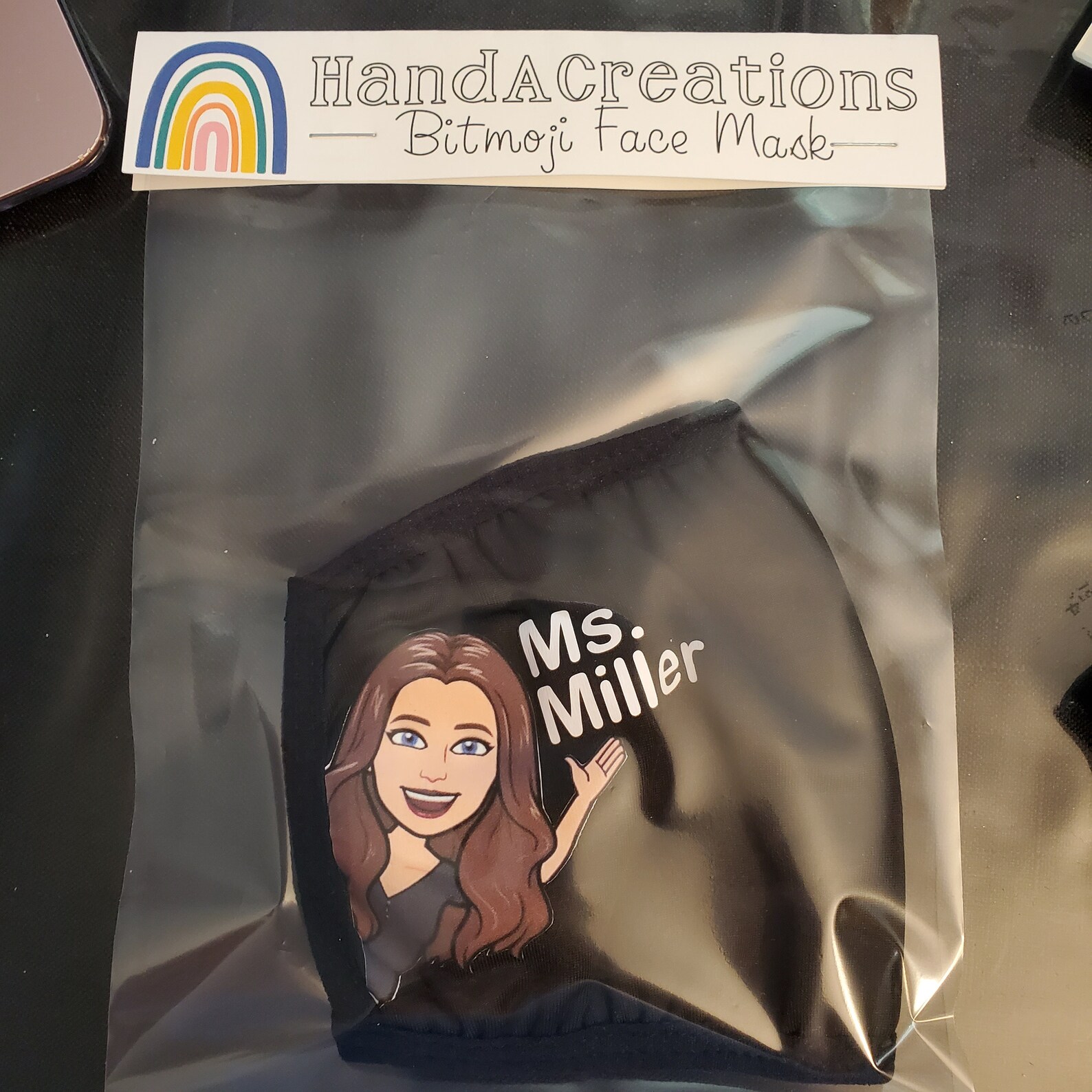 Bitmoji Face Mask | Etsy