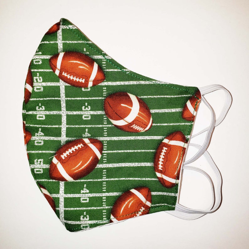 Football Fans Face Mask Football Season Face Mask Superbowl Etsy