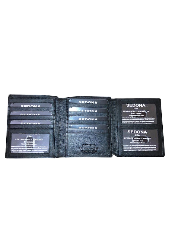 SEDONA® Hipster Trifold Wallet, 22 Credit Card Slots