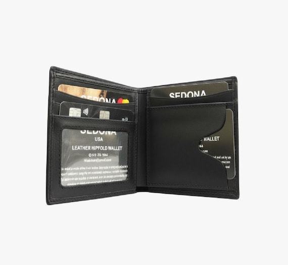 Cowhide Leather Wallet with dedicated card holder