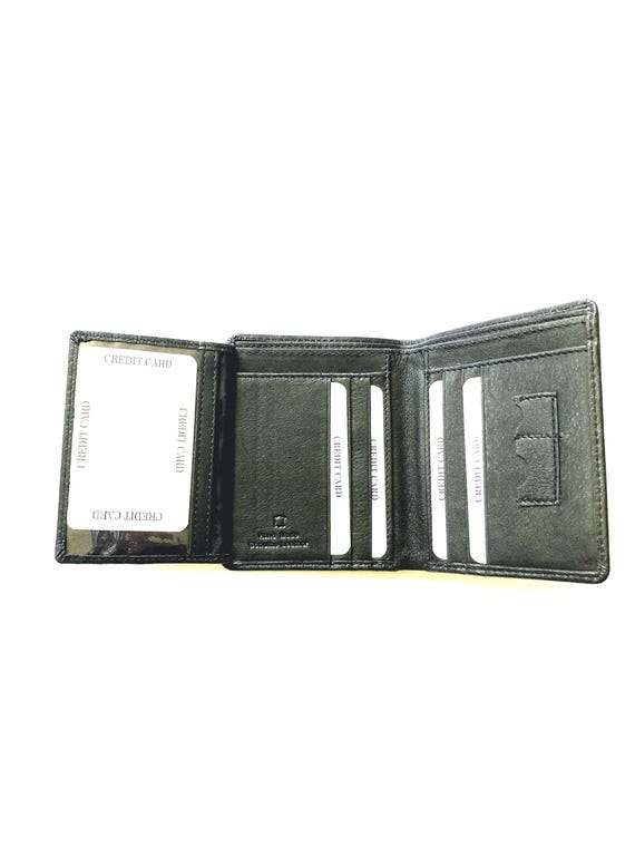 SEDONA® Minimalist Leather Wallet, 9 Horizontal card slots, one license window