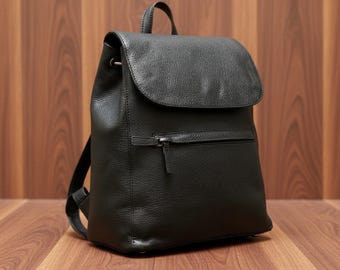 Full Grain Cowhide Leather Backpack