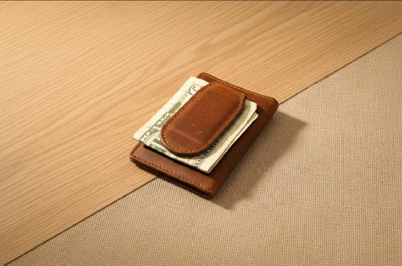 High Strength Magnetic Money Clip Wallet with RFID Protection