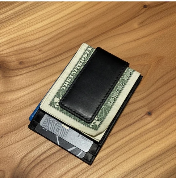 Strong Magnetic Money Clip Wallet with RFID Protection