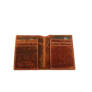 Portafoglio minimalista in pelle di bufalo SEDONA® con scomparto per contanti