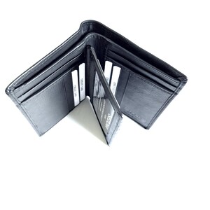 SEDONA® RFID Bifold Wallet with Center Flap, 13 Card Slots
