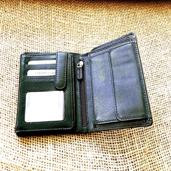 SEDONA® Leather Wallet with Coin Purse European Design