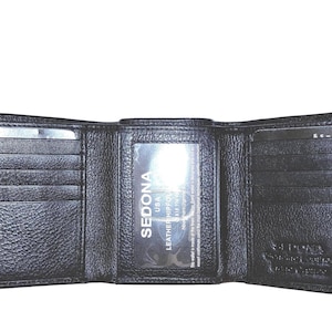 Cartera triple SEDONA® con 8 ranuras para tarjetas