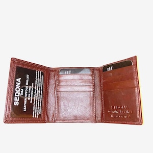 SEDONA® Minimalista de Cuero Tríptico