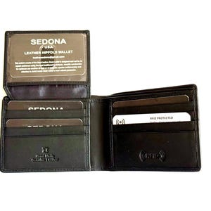 SEDONA® RFID Bifold Wallet 2 License windows