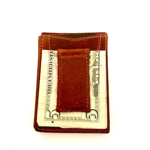 SEDONA® Strong Magnet Money Clip Wallet with Snap Closure