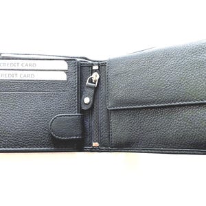 SEDONA® Bifold Leather Wallet with Coin Pocket, 9 Card Slots
