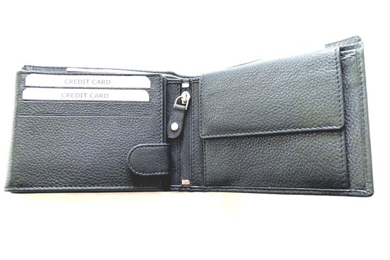 SEDONA® Bifold Leather Wallet with Coin Pocket, 9 Card Slots
