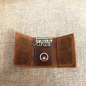 Étui à clés en cuir de buffle SEDONA®