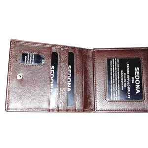 SEDONA RFID wallet with snap button
