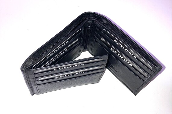 SEDONA® RFID Leather Bifold Wallet with Zipper Compartments