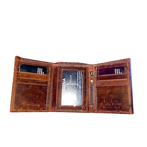 Cartera triple SEDONA®, tarjetero extraíble
