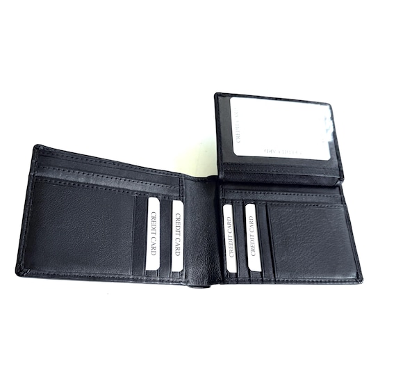 SEDONA® RFID leather bifold wallet with 18 card compartments, one large ID window