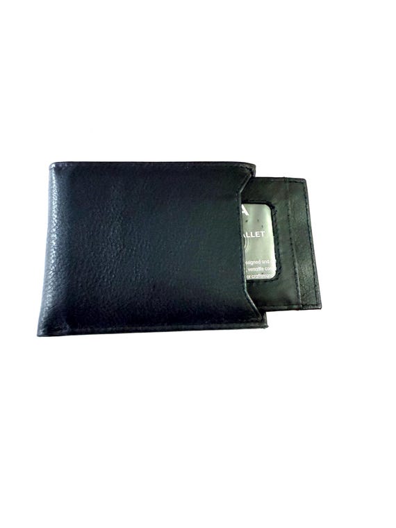 SEDONA® RFID Bifold Leather Wallet with Pullout ID Card case