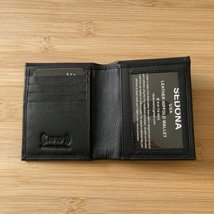 SEDONA® Minimalist Wallet with cash compartment RFID Protection