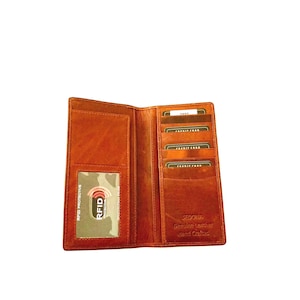 SEDONA®  Roper  Wallet with advanced RFID protection, Vintage Cowhide leather
