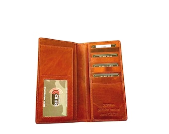 SEDONA®  Roper  Wallet with advanced RFID protection, Vintage Cowhide leather
