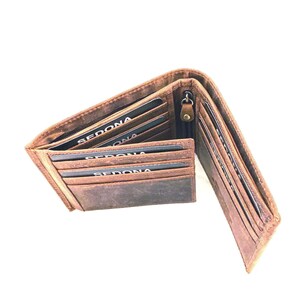 SEDONA® Bifold Wallet Buffalo Leather