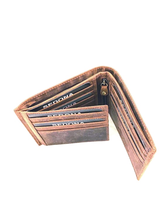 SEDONA® Bifold Wallet Buffalo Leather
