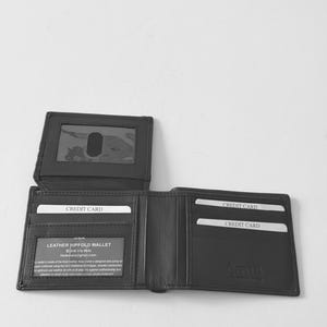 SEDONA® Bifold Leather RFID Wallet with 2 ID Windows