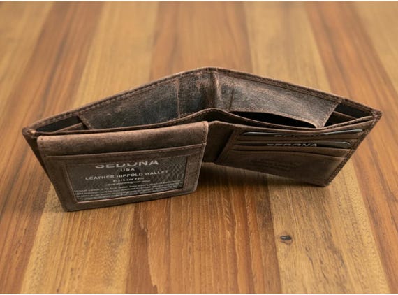 SEDONA® Hidden Bill Compartment Wallet
