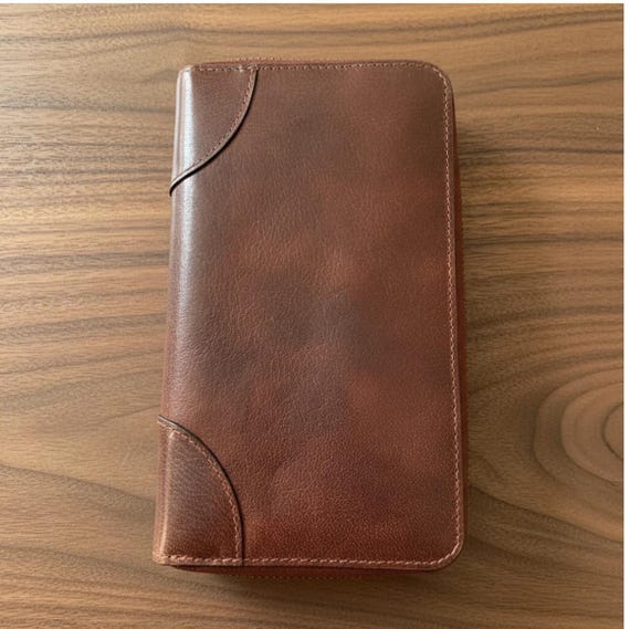 Women’s Buffalo Leather Wallet with RFID Protection