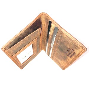Cartera Roper de SEDONA® en piel de búfalo, aspecto vintage