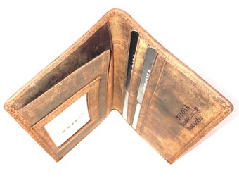 SEDONA®  Roper  Wallet Buffalo Leather,  Vintage look