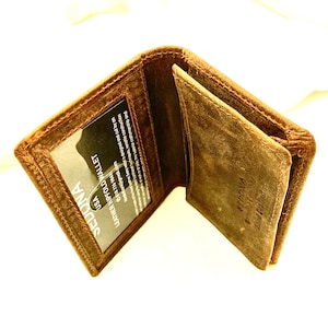 Porte-cartes de visite en cuir de buffle SEDONA®