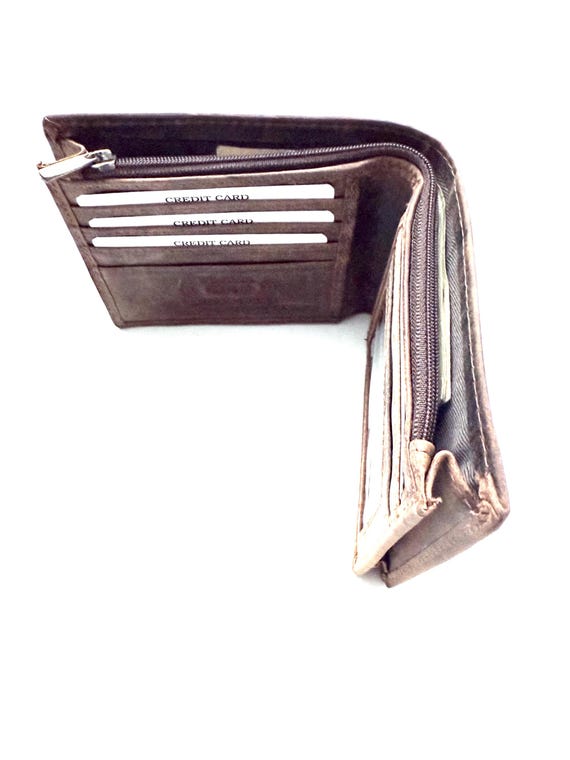 SEDONA® RFID Bifold leather wallet with extended cash compartment