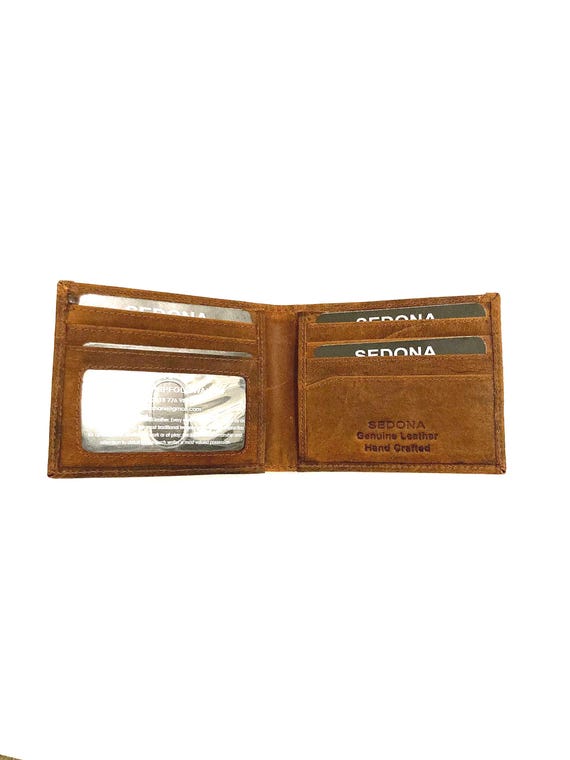 SEDONA® Minimalist Leather Wallet Buffalo Leather