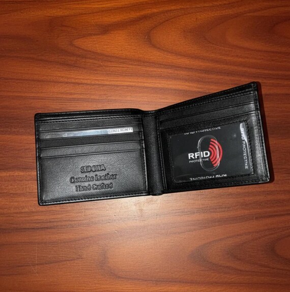 Cowhide Leather RFID Protected Minimalist Wallet