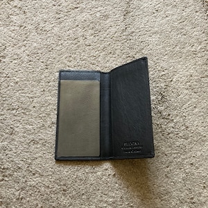 SEDONA® Leather Checkbook cover for duplicate checks