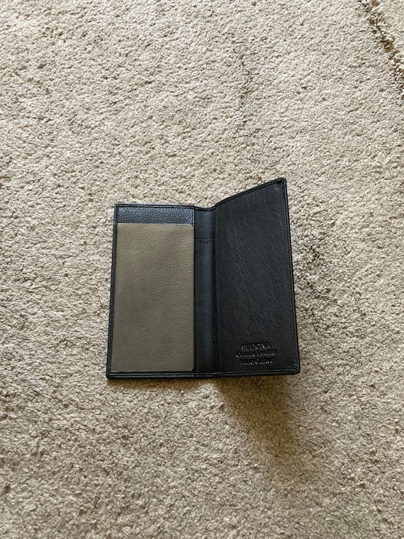 SEDONA® Leather Checkbook cover for duplicate checks
