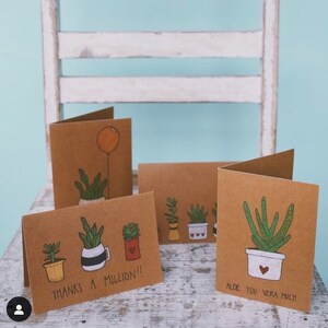 Cartes succulentes
