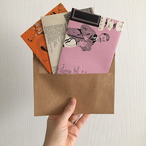 Upcycled Paper Envelopes (Sold as singles)