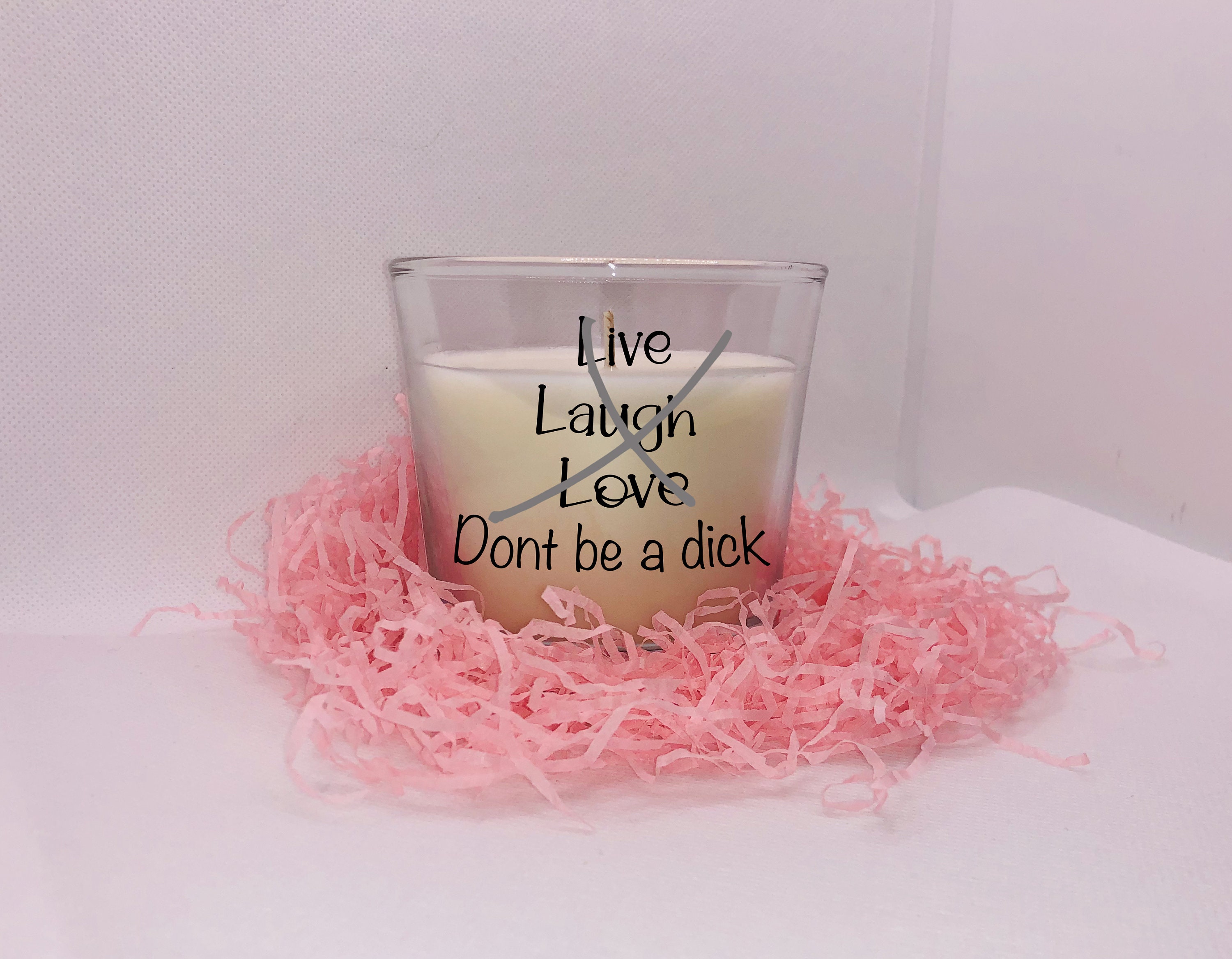 Live Love Laugh Candle Live Laugh Love Candle Joke Candle Etsy UK